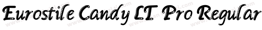 Eurostile Candy LT Pro Regular字体转换